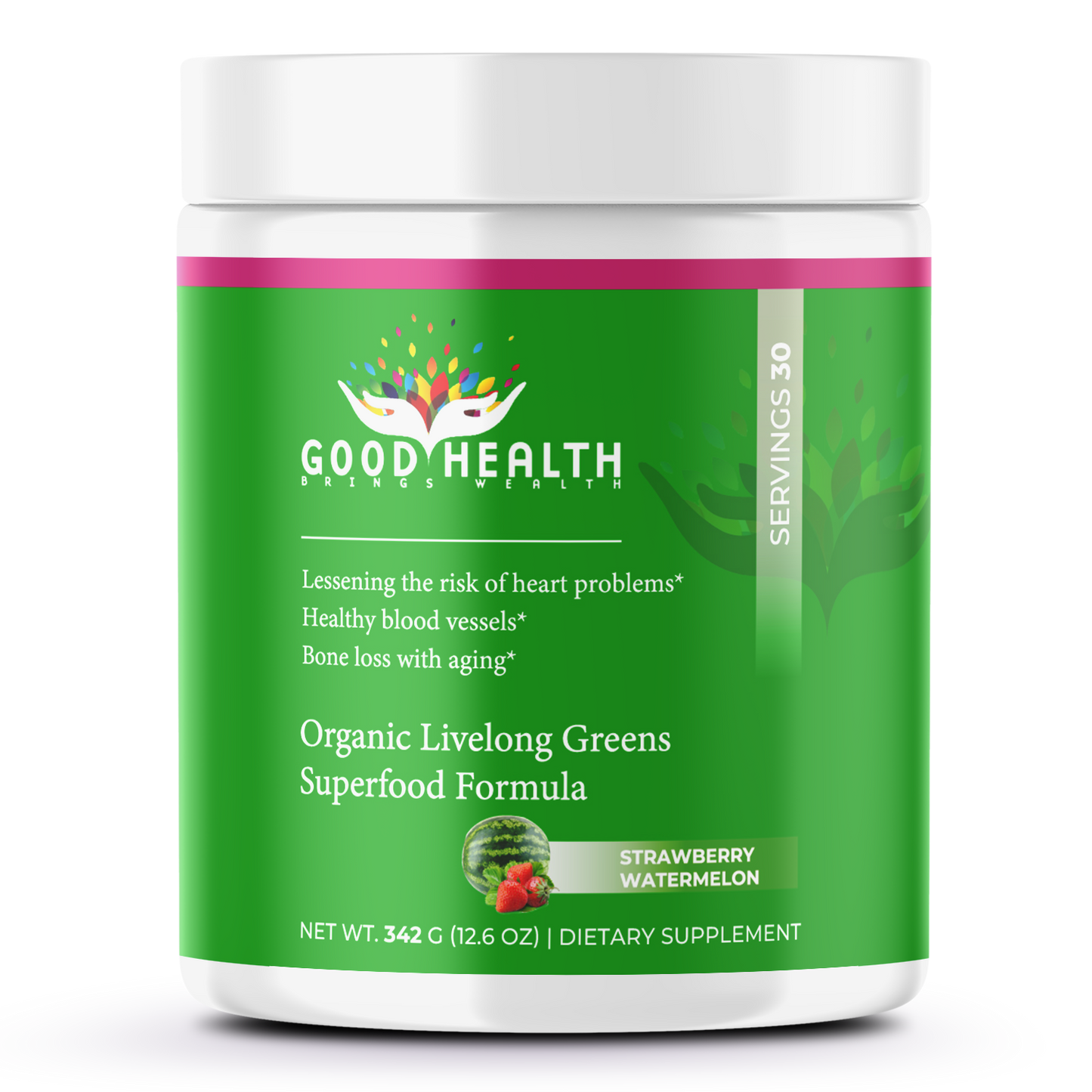 Organic Livelong Greens Superfood Formula